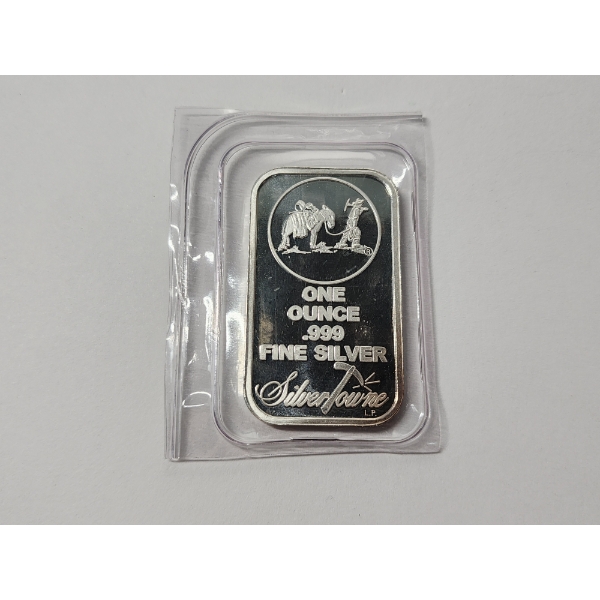 SilverTowne Mint One Ounce .999 Fine Silver Bar