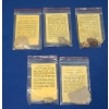 Assorted Fossil Samples