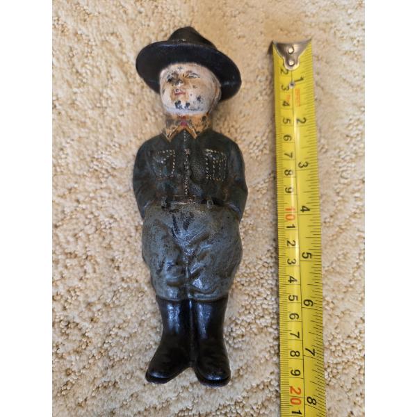 *Pick Up At Mantua Home-No Shipping Available* Collectable Rare Vintage 7'' Boy Scout Coin Bank With