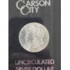Image 3 : 1882-CC Morgan Silver Dollar Encapsulated - Beautiful Carson City Silver Dollar