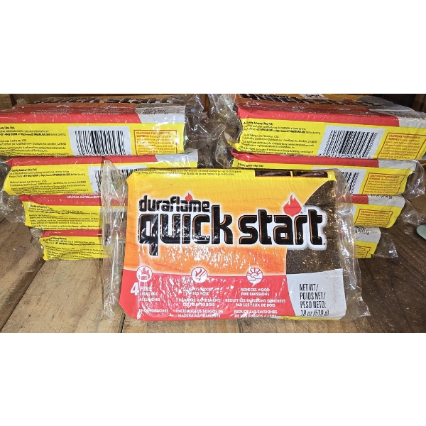 9 DuraFlame Quick Start Logs