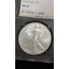 Image 2 : NGC 2024 MS 69 1 Troy Ounce 99.9% Silver American Eagle Dollar 