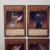 Image 2 : Four Assorted Magician Girl Holo Yu-Gi-Oh Trading Cards 