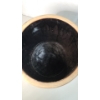 Image 2 : 11" Vintage Unmarked 4 Gallon Two-Tone Stoneware Crock