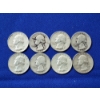Image 1 : Assorted Years Silver Washington Quarters Face Value $2.00