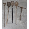 Image 1 : Three Shovels, Hoe And Pick Axe Collection -No Shipping