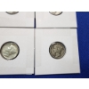Image 5 : 6 Assorted Years Silver Mercury Dimes FV: $0.60