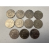 Image 2 : 11 - United States Eisenhower Dollar Coins 