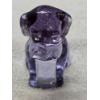 Image 1 : Degenhart Vintage Uranium Glass Dog Figurine - Violet - UV Reactive!!!
