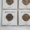 Image 5 : Lot of Assorted U.S. Nickels: "V" & Buffalo FV: $1.00