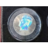 Image 2 : Kennedy Half Dollar 4-Coin Collection ft. Holo, Gold-Plated, Colorized In Wooden Display