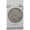 Image 2 : United States 1960-D Franklin 90% Silver Half Dollar