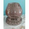 Image 3 : 2 Pc Ceramic Glazed Planter / Vase - 8' & 6"   Exc Condition