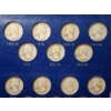 Image 4 : Partially Filled Washington Quarter Collection Book Ranging 1932-1964 - Face Value of $5.50 in 90% 