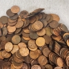 Image 6 : HUGE LOT of Assorted U.S. Pennies, Including COPPER, & (1) 1955-D Wheat - Face Value: ~$9.00