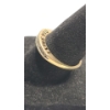 Image 2 : Women's 10K Yellow Gold Channel Set Diamond "I love you" Anniversary Ring - Size 6.5 - Weight: 1.8g