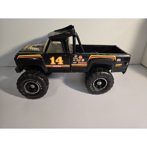 Vintage Tonka Truck - Blackbird #14 - Pressed Steel - 14" Long