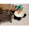 Image 14 : *Pick Up At Mantua Home-No Shipping Available*  Fake Poinsettia - Small 27 " Christmas Tree