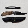 Image 1 : Two Knives manufactured by Browning, along with a Matching Woven Nylon Sheath