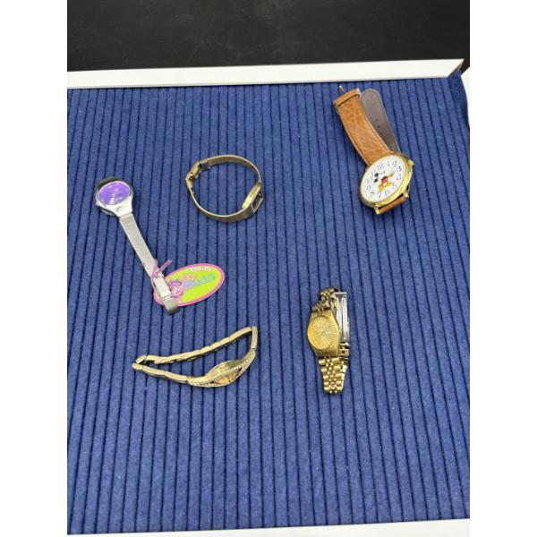 Lot of Watches - 5 Total - Includes Mickey Mouse & Mudd Purple Watch