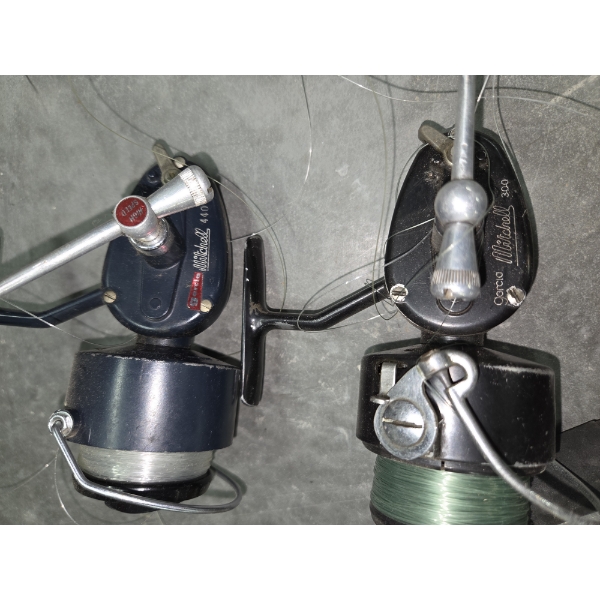 Cane Poles, Shakesphere Pole And Two Garcia Reels