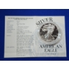 Image 4 : 2001-W American Eagle Proof - 1 Ounce .999 Fine Silver - With Box & CoA