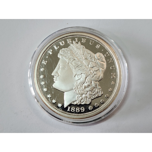 1889-CC COPY Morgan Silver Dollar - 1 oz .999 Fine Silver