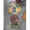 Image 3 : Vintage Toy Collection Including Metal 36''x31'' Push Scooter, Books, & More
