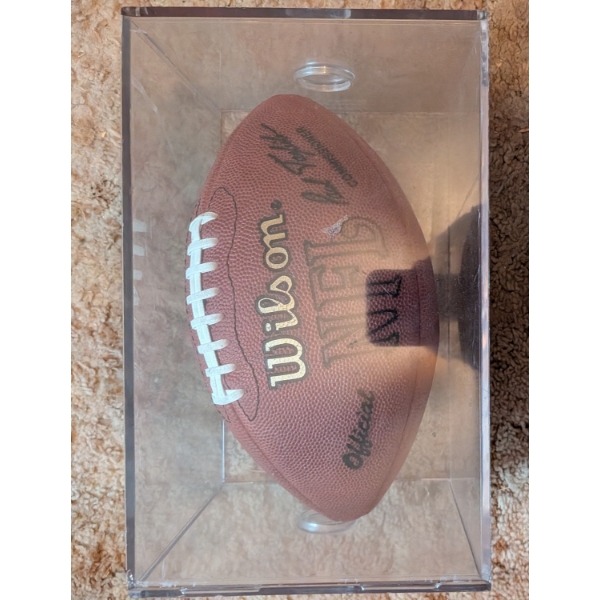 Wilson Commissioners Ball In Plexi Case