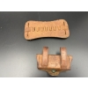 Image 5 : Vintage U.S. Ammo Cases - One Non-Army - Rock Island Arsenal 1905 Leather Ammo Pouch Cartridge Case 
