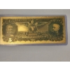 Image 2 : United States $5.00 Silver Certificate Gold Foil .99999999 - 24K Note In Protective Holder 