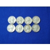 Image 1 : Assorted Years Silver Washington Quarters Face Value $2.00