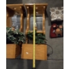 Image 2 : Solid Wood Wall Hanging Lighted Decor 8.5''x23'' 