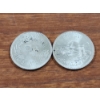 Image 8 : Two Small Egyptian Piastres Coins ~ 72% Silver Coins!