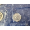 Image 4 : 1960 United States (Incomplete) Mint Set Including 90% Silver Quarter and Dime 