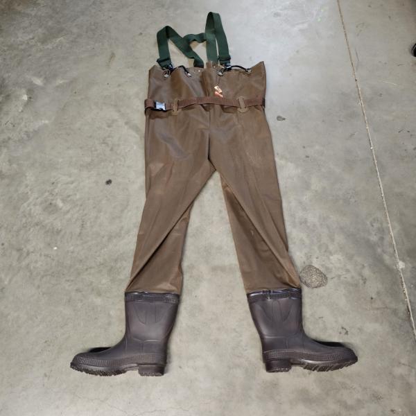 Red Ball Insulated Made In USA Waterproof Chest Waders With Boots And Suspenders