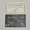 Image 1 : Pyromet The Silver Card One Troy Ounce 999 Fine Silver Bullion With Certificate Of Authenticity