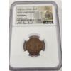 Image 1 : VOC N.E. INDIES DUIT NEW YORK PENNY - NDC GENUINE
