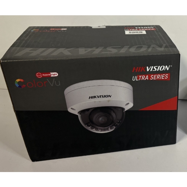 NEW IN BOX ColorVu HIKVision Ultra Series 4MP Network Security Camera Model: DS-2CD3748G2T-LIZSU