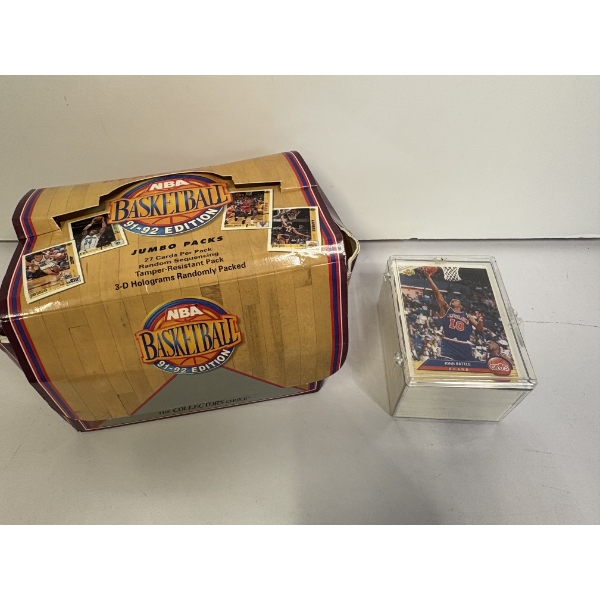 Basketball 91-92' NBA Cards with 3-D Holograms - John Battle