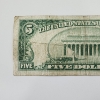 Image 5 : United States Series 1953 Red Seal $5 *STAR NOTE* - Face Value $5.00