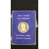 Image 2 : 10K Gold Jimmy Carter 39th President Inaugural Medal 