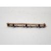 Image 1 : 10K Gold Pin with Dark Blue Stones and Pearls Total Weight 2.5g