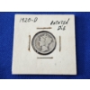 Image 1 : 1920-D ROTATED DIE 90% Silver Mercury Dime 