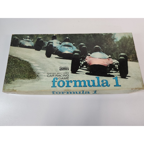 Vintage 1960's Parker Brothers Formula 1 Car Racing Game Complete with Box - Excellent Condition!!