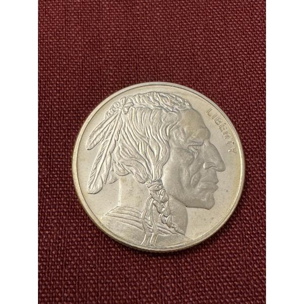 Indian Head Buffalo 1/4 oz .999 Fine Silver Troy Round - Limited Edition