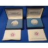 Image 1 : 1974 & 1976 Bicentennial Commemorative Sterling Silver Medals