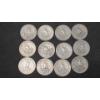 Image 2 : Assorted Years/Mint Marks United States 90% Silver Washington Quarters - Face Value: $3.00	