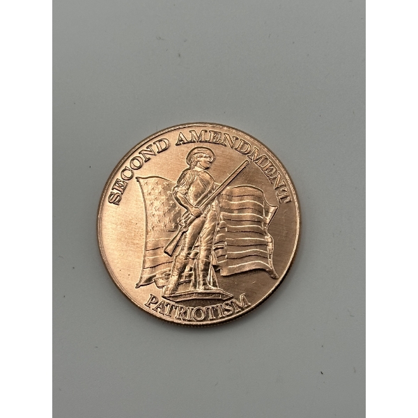 Second Amendment Patriots 1oz .999 Copper Round
