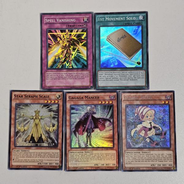 Yu-Gi-Oh! TCG: Gagaga Sister (1st Edition Holo) Secret / Super Rare Card Lot